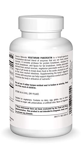 Source Naturals Vegetarian Pancreatin