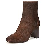 Vince Womens Elora Fashion Boot Brown Leather 8.5 M