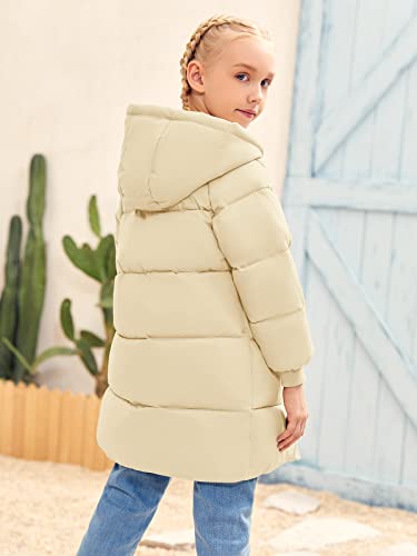 Meilidress Girls Boys Long Hooded Puffer Jacket Kids Winter Thick Padded Down Coats #TOP3