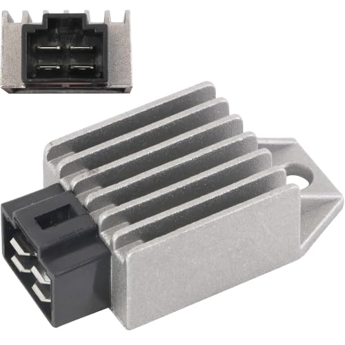 YINNCKE Voltage Regulator Rectifier 4 Pin Fits For GY6 50cc
