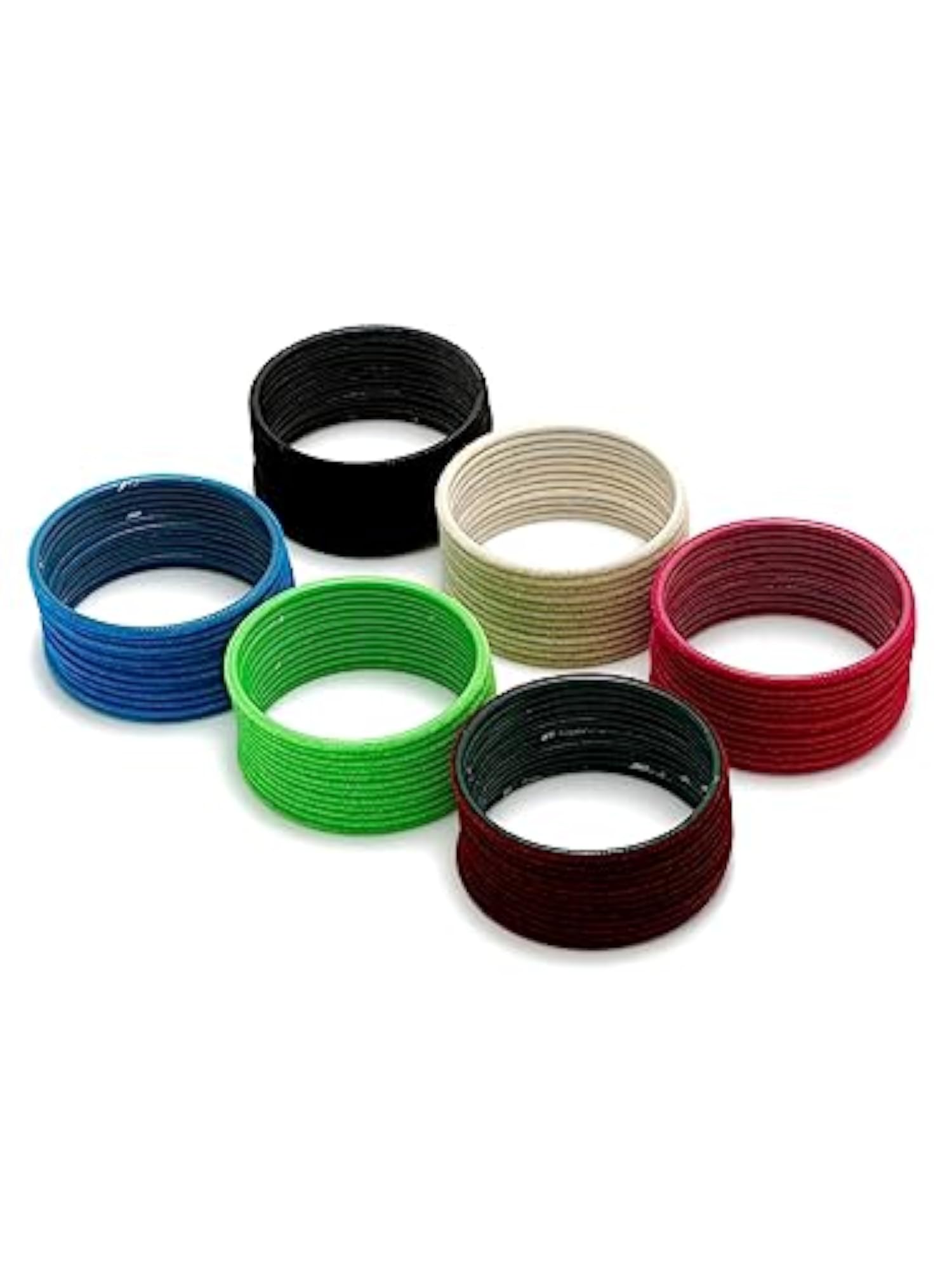 Set of 144 Multi-Color Bangles Set (2.6)