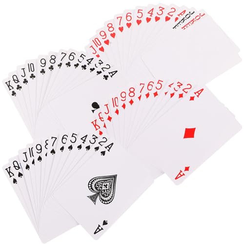 Cartas en Blanco para Poker 1 Set de Papel para DIY miniatura 5