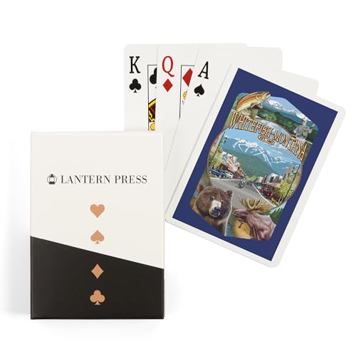 Baraja de poker Whitefish Montana 52 cartas