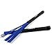 a pair of Classic Jazz Telescoping Retractable Wire Drum Brush Stick ,Nylon Blue