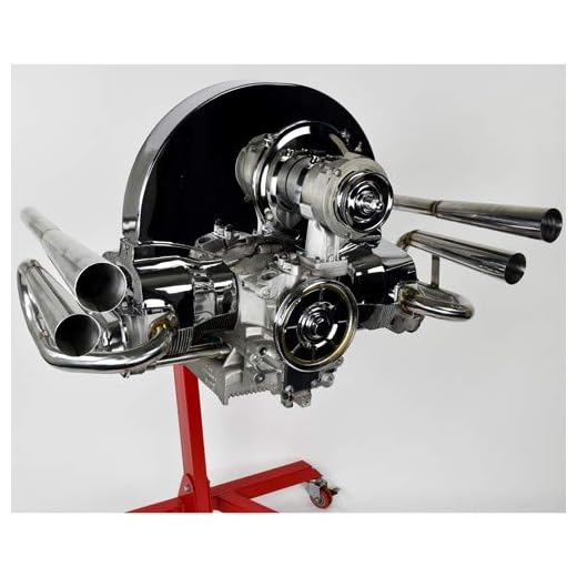 Stainless 4 Pipe Exhaust, for Type 1 VW, Compatible with Dune Buggy