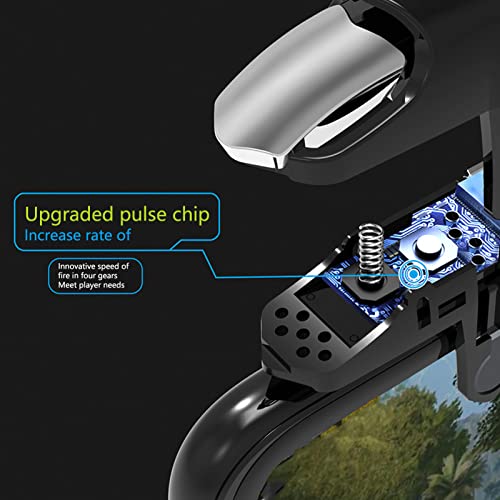 01 02 015 Pubg Mobile Trigger, Controlador móvel de quatro velocidades para celular Game Pubg