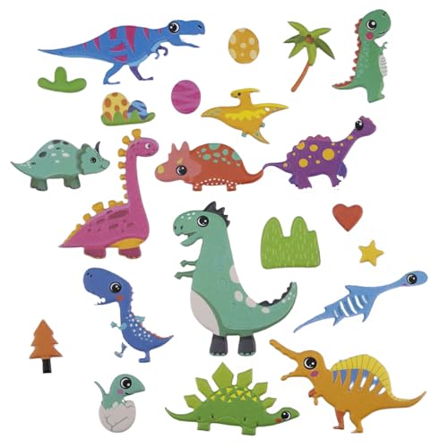 Pegatinas de animales para Niños, stickers de animales infantiles, pegatinas infantiles, Calcomanías Infantiles de animales, Adhesivos de animales en Relieve, 22 pegatinas