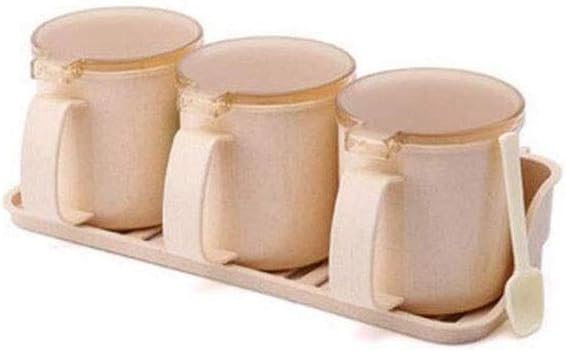 Seasoning Container Seasoning Box - Can Be Hung Supplies Seasoning Box Seasoning Jar Seasoning Box Salt Shaker Set (Color : B) (C)