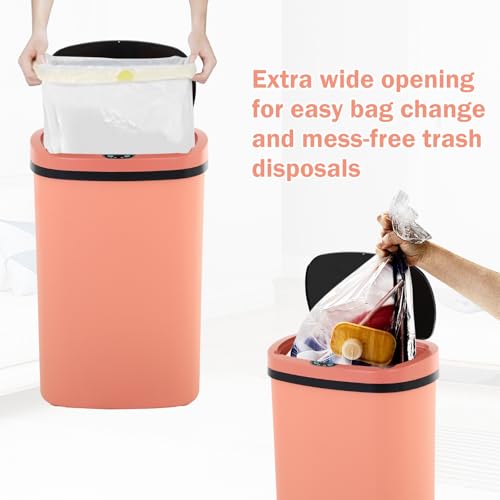 Caneca de basura de cocina con sensor de movimiento 13 gal miniatura 6