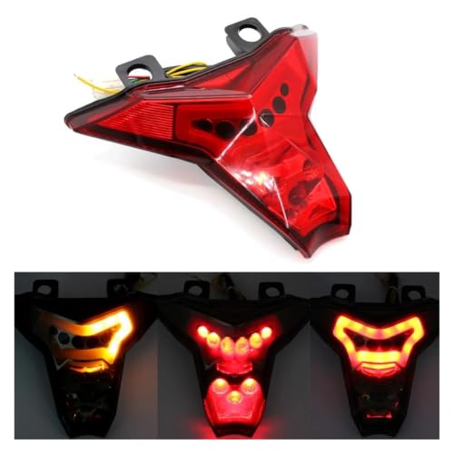 Luz trasera Ninja 400 transparente soluciona averías y mejora visibilidad trasera 5