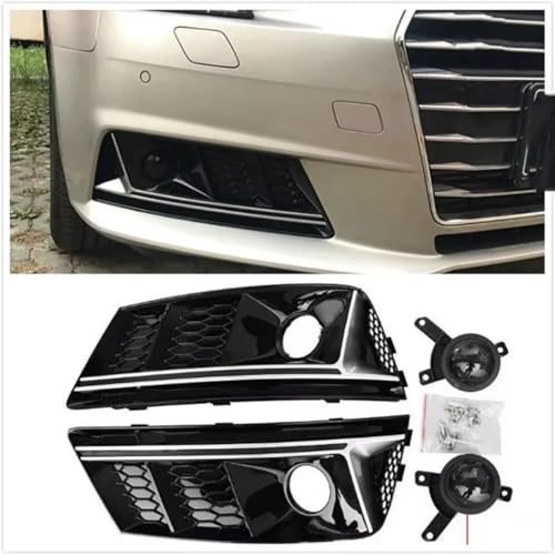 Grilles de course pour rouler avec A4 B9 calandre antibrouillard gauche droite ACC - 4