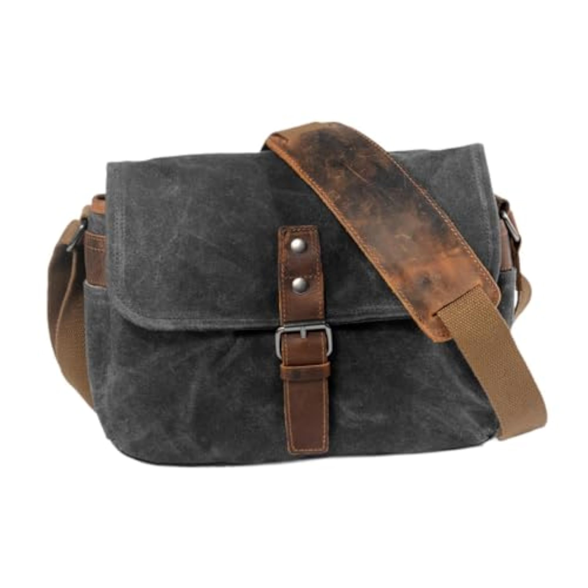 Stylish Waterproof DSLR Camera Bag for Photographers, Dark Gray