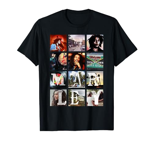 Bob Marley Block Imágenes Camiseta
