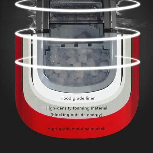 Máquina eléctrica para hacer cubos de hielo miniatura 6