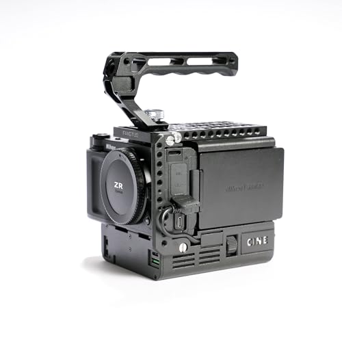 Fangtuo ZRV for Nikon ZR Cage with Heatsink & Power Supply Expansion Kit V-Mount Battery Power Supply Kit B1