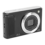 48-MP-Digitalkamera mit 16-fachem Digitalzoom, Autofokus und Dual-Kamera, Kleine Vlogging-Digitalkamera für Selfies und Kreative Videos, 4K-Ultra-HD-, Anti-Shake und Fülllicht