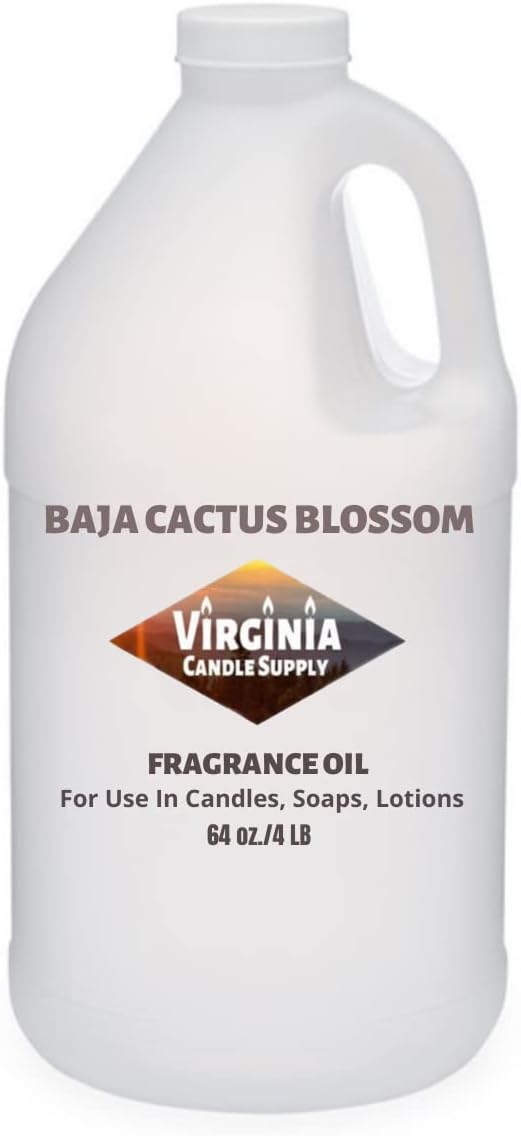 Baja Cactus Blossom Fragrance Oil (Our Version of The Brand Name) (64 oz Jug) for Candle Making, Soap Making, Tart Making, Room Sprays, Lotions, Car Fresheners, Slime, Bath Bombs, Warmers……