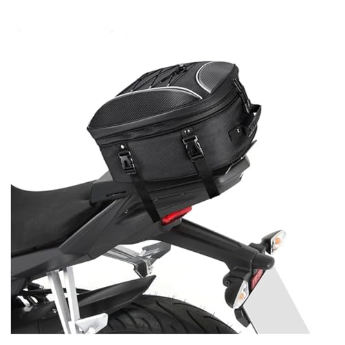 NOKRGQW Bolsa De Equipaje para Moto para MT09 para MT07 para R1200GS para R1250GS para Z750 para Z800 Bolsa Trasera Motocicleta Mochila Asiento Trasero Motocicleta