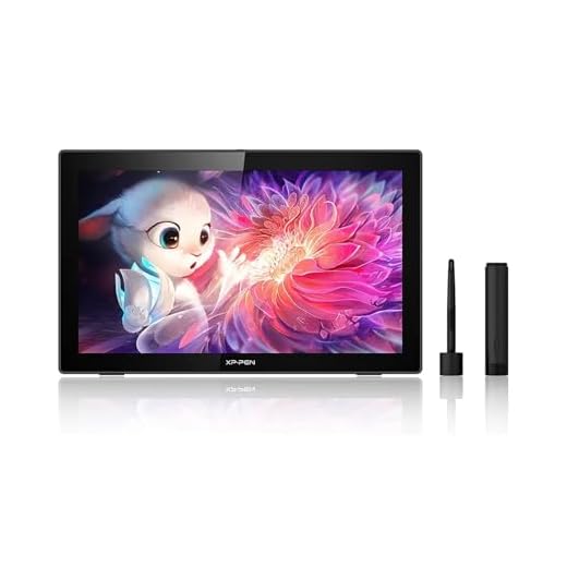 XPPen Tablette Graphique avec Ecran Artist 22 Pro 2e Génération Tablette à Ecran Intéractif en 21,5 Pouces avec Stylet Passif à 8192 Niveaux Interface USB-C Compatible Mac et Windows