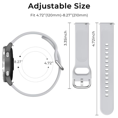 Image of Tobfit 18mm Silicone Watch Strap Compatible for Titan, Timex, Casio, Sonata,HMT etc,Quick Release Sport Loop Colorful Strap
