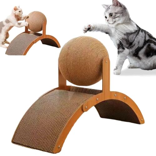 Scratch pad for Cats，cat Scratching Post，Cardboard cat Scratcher，Kitten Scratcher，sisal cat Scratching Board，cat Scratch pad-FANJUN-AMTECH