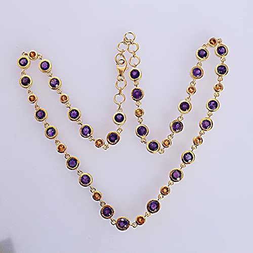 Collar de plata 925 con granate hipoalergénico para piel niña 2