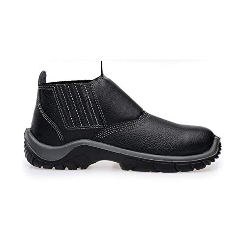 Bota de Segurança Estival WO10011S1 Couro Masculina - Preto - 40