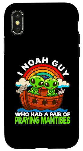 �F��̃y�A�������Ă����m�A�K�C���m�A�̔��M���}�j�[�X �X�}�z�P�[�X iPhone X/XS �p
