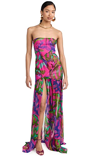 Silk Chiffon Maxi Dress by retrofte : Clothing, Shoes & Jewelry - Amazon.com
