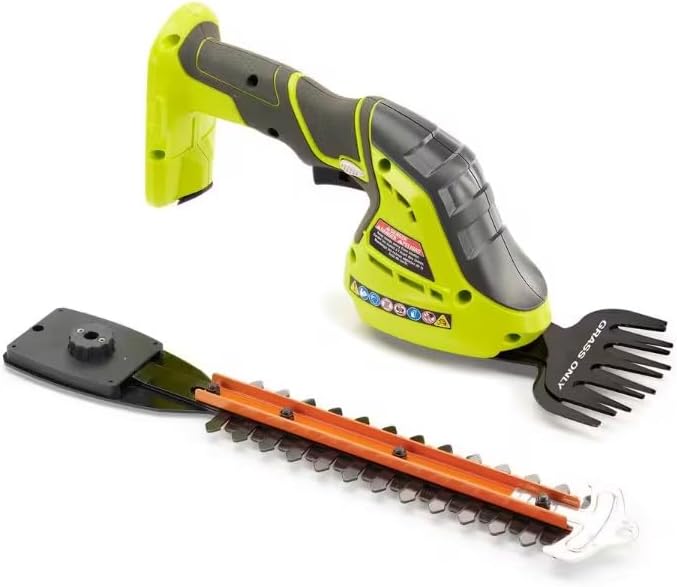 ONE+ 18V Cordless Grass Shear and Shrubber Trimmer with Battery and Charger (Renewed)