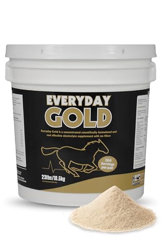 TRM Everyday Gold Electrolyte Horse Supplement for Performance and Recovery | Sodium, Potassium,...