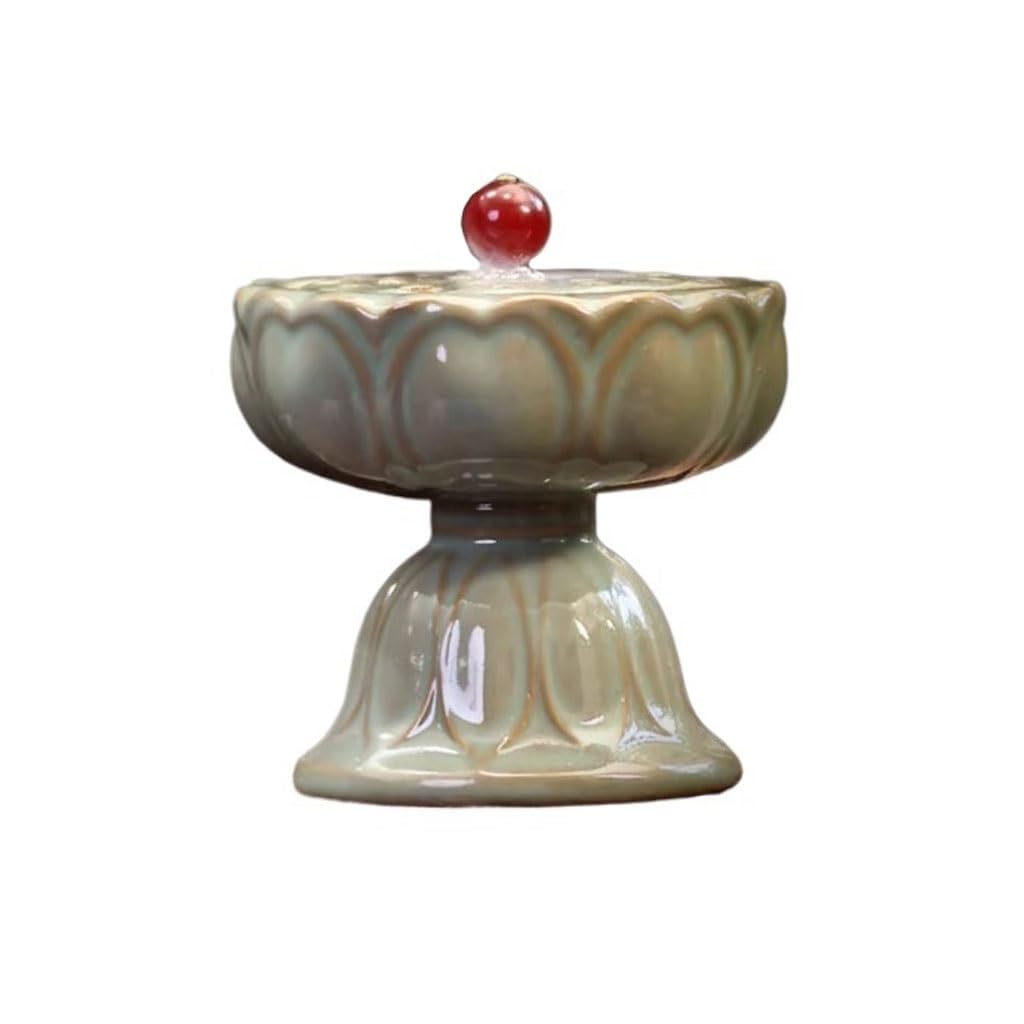 Incense Holder Base Antique Ceramic Incense Burner Household Indoor Sandalwood Tea Ceremony Desktop Ornaments