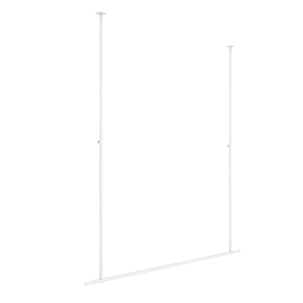 Solution élégante pour la présent de mode avec cette barre de suspension blanche en métal
