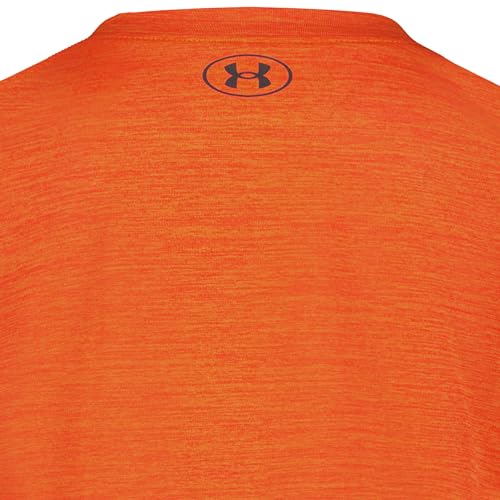 Image of Under Armour Boys' Long Sleeve Logo Graphic T-Shirt, Lightweight & Breathable, Relaxed Fit