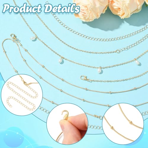 LiQunSweet 2 Pcs Imitation Pearl Tassel Chain Belts Waist Belly Body Chain Belt Body Accessories Jewelry for Women Dresses Jeans Decoration3