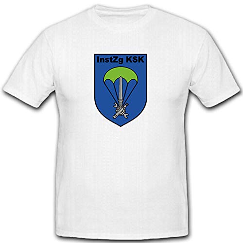 T-shirt KSK InstZugKSK 7724 Bundeswehr Blanc 5XL - Tenue Décontractée Style Militaire