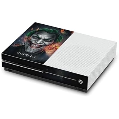Head Case Designs Officially Licensed Injustice Gods Among Us Joker Key Art Vinyl Sticker Gaming Skin Decal Cover Compatible With Xbox One S Console