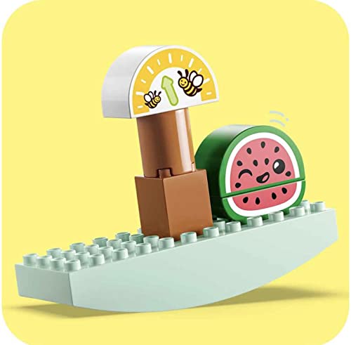 Image of LEGO Duplo My First Organic Market 10983 Building Toy Set (40 Pieces),Multi