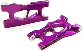 Integy RC Model C26513PURPLE Billet Machined Lower Suspension Arms for Traxxas LaTrax Teton 1/18 Monster Truck