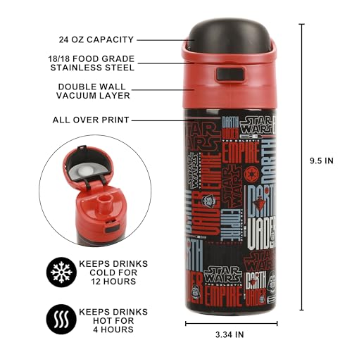 Image of Star Wars Episode IV A New Hope 24 Oz. Stainless Steel Tumbler