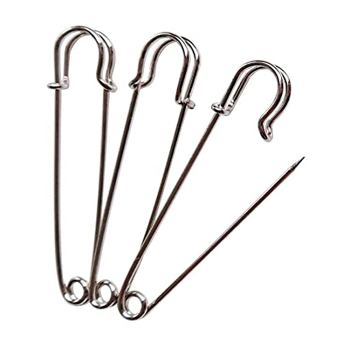 Image of MR. DIY Crafts Gold Safety Pins Set, Heavy Duty Metal Safety Pins for Sewing, Clothing Repair, Jewelry Making, DIY Crafts & Multipurpose Use (3, Gold Pin)