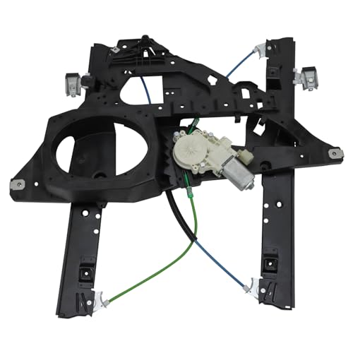 Image of TRQ Front Right Power Window Regulator & Motor Assembly Passenger Side Compatible with 2008-2017 Ford Expedition