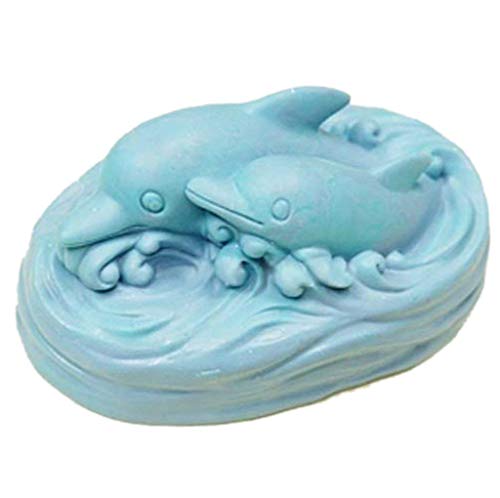 Longzang Dolphin Family 50331 Craft Art Silicone Soap Mold Craft Molds DIY Handmade Soap Molds