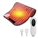 KOCASO Heating Pad for Back Pain Relief, 11.41x24.41in Electric Heating Pad for Back Abdomen Shoulder with 10 Adjustable Temperature Smart Timer Setting Therapy Pain Relief Pad