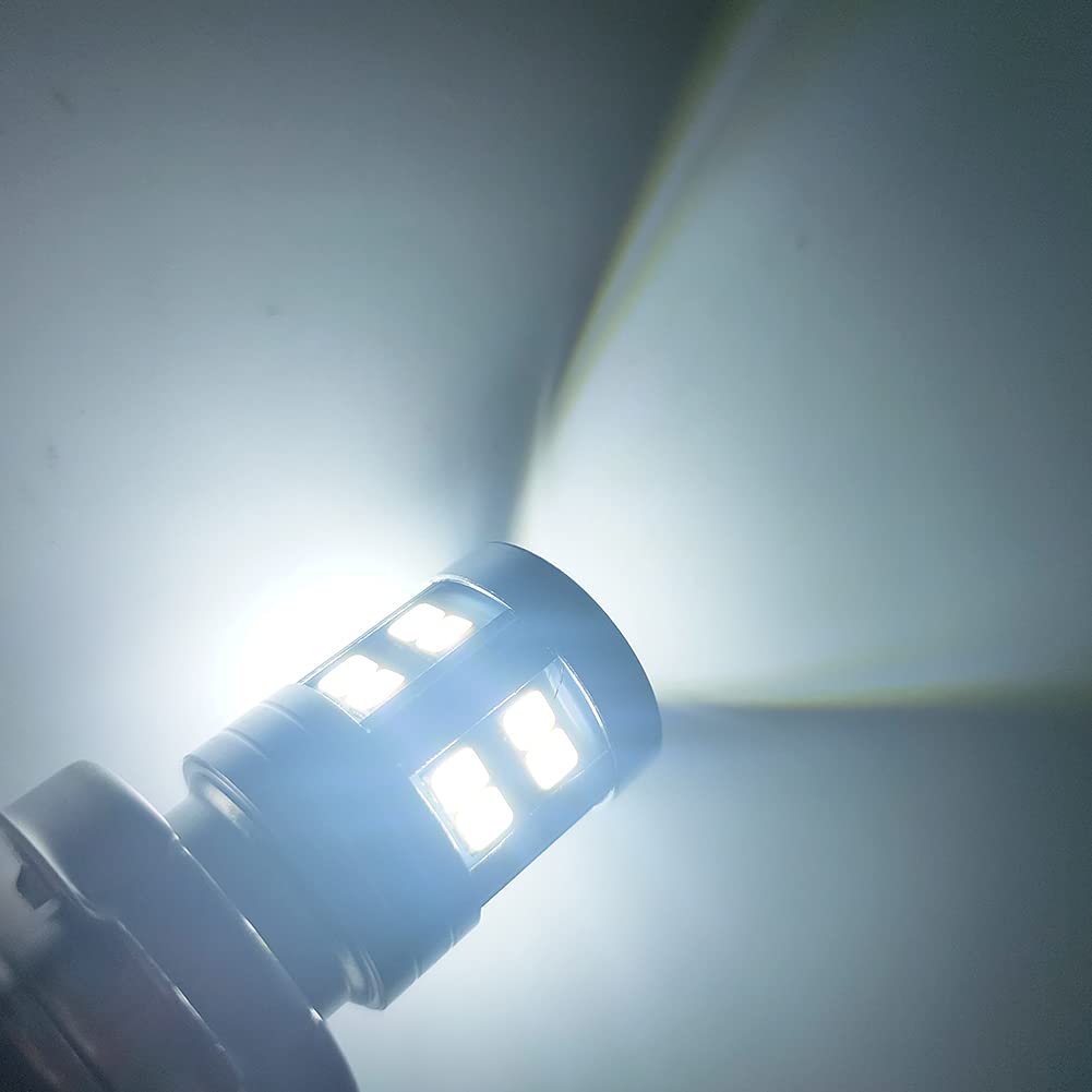 Ruiandsion P26S Ledlamp voor motorfiets-koplampen, 6000 K, wit, 1000 lm
