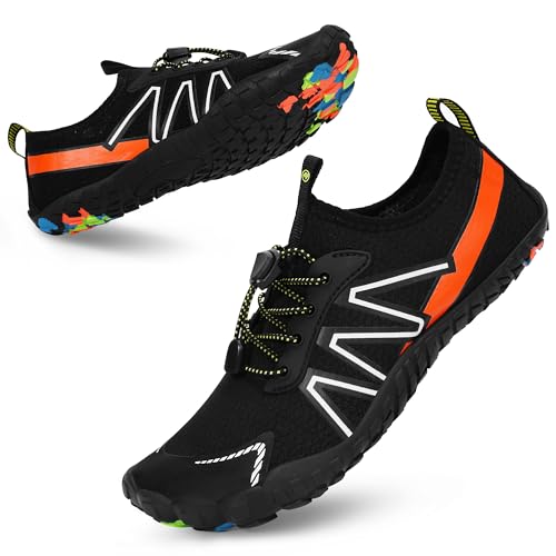 Image of Water Shoes for Women Men Quick-Dry Barefoot Shoes Breathable Aqua Socks for Swim Beach River Pool Lake Hiking Surfing Kayaking