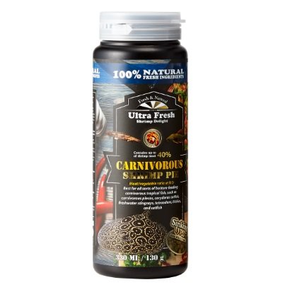 AZOO Carnivorous Shrimp Pie | 330ml - 140g | Ultra Fresh Formula Fish ...