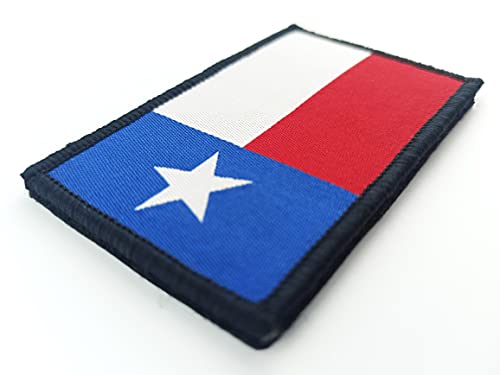 Jbcd 3 Pack Texas Flag Patch States Flags Tactical Patch Pride Flag Patch For Clothes Hat Team Military Patch #TOP2