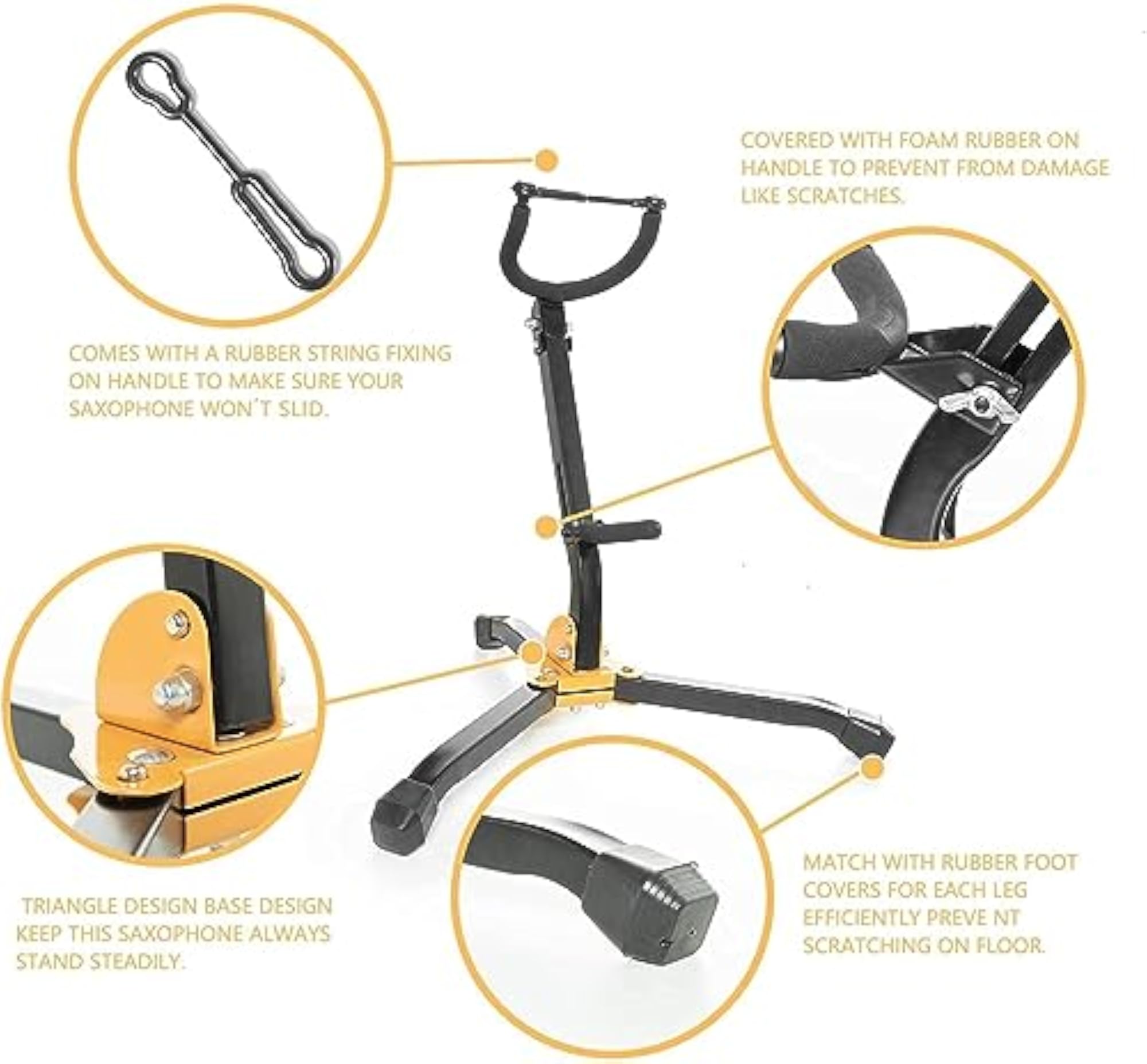 Alto Tenor Saxophone Stand