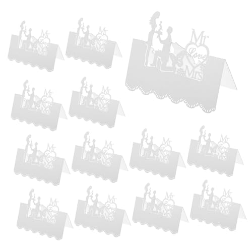 SHINEOFI 100piezas Tarjetas De Lugar Para Bodas Elegantes Tarjetas De Papel Nombre y Número Para Mesas Forma De Carpa Para Banquetes Recepciones y Fiestas Temáticas Clásicas y Modernas